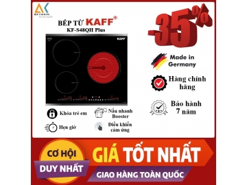 Bếp điện từ kết hợp 3 vùng nấu Kaff KF-S48QH Plus - Made in Germany 